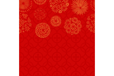 Chinese New Year seamless pattern