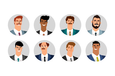 Business men avatars