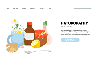 Naturopathy landing page