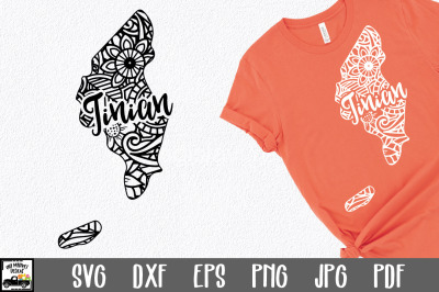 Tinian SVG File - Tinian Mandala Design