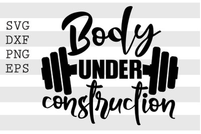 Body under construction SVG