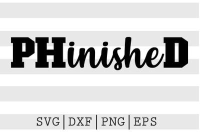 PHinisheD SVG