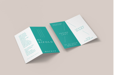 DL Bi-Fold Mockup Template