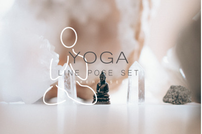 Yoga Line Pose Set
