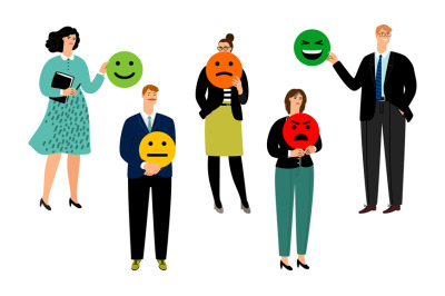 People and smiley ranking