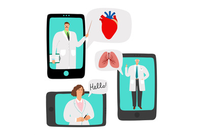 Telemedicine&2C; online doctors consultation