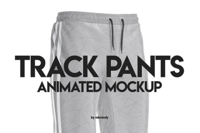 Track Pants Animated Mockup