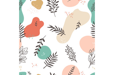 Floral branches pattern