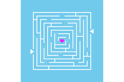 Love maze labyrinth