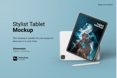 Stylist Tablet Mockup Template