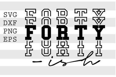 Forty ish SVG