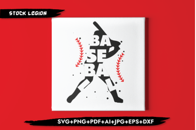 Baseball Player SVG