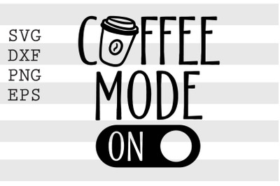 Coffee mode on SVG