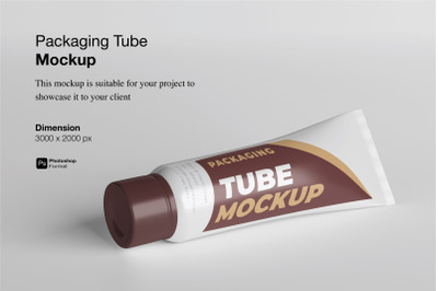 Packaging Tube Mockup