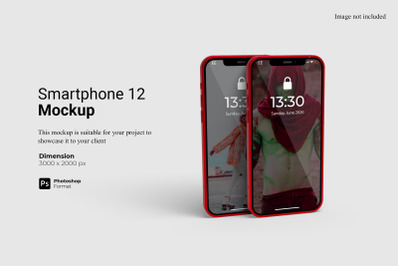 Smartphone 12 Mockup