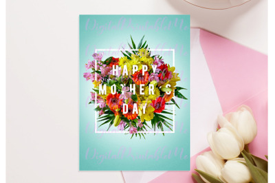 Mother&#039;s Day Card, Happy Mother&#039;s Day printable, mom love, instant, do