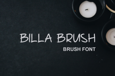 Billa Brush Font