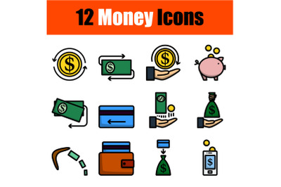 Money Icon Set