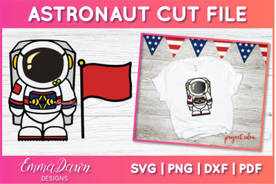 Astronaut SVG | Space Cut File
