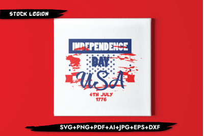 Independence Day USA 4th Of July 1776 SVG