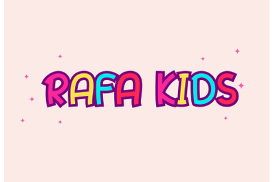 Rafa Kids - Cute Font