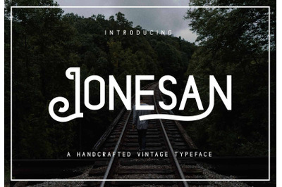 Jonesan - Vintage Font