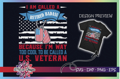 I&#039;m way too cool to be called US Veteran