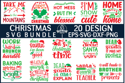 christmas svg bundle vol 7