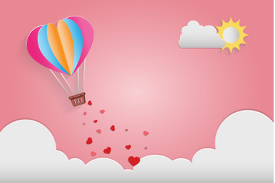 Love Template Romantic Illustration Background