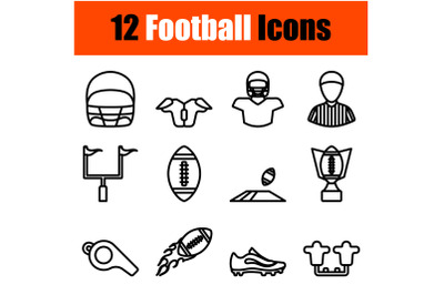 Football Icon Set