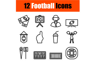 Football Icon Set