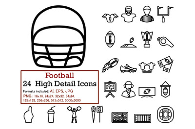 Football Icon Set