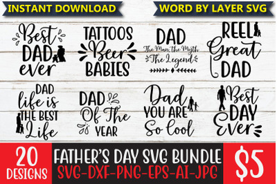 Father&#039;s day SVG Bundle