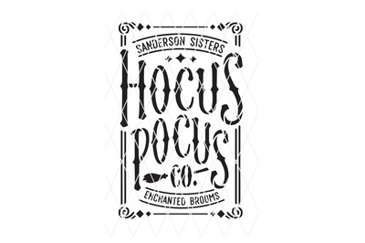 Hocus Pocus Design, Sanderson Sisters Design