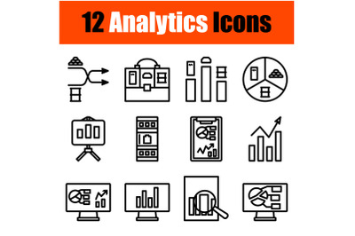 Analytics Icon Set