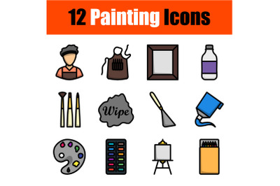 Painting Icon Set