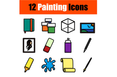 Painting Icon Set