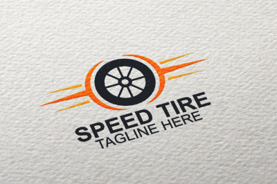 Tire Speed Logo Templates
