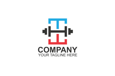 Letter T Gym Logo