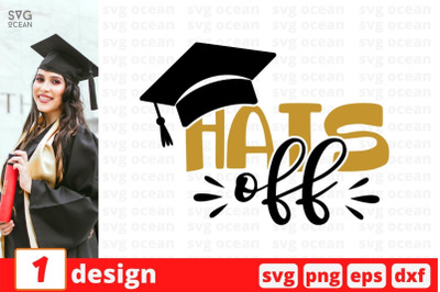 Hats off SVG Cut File