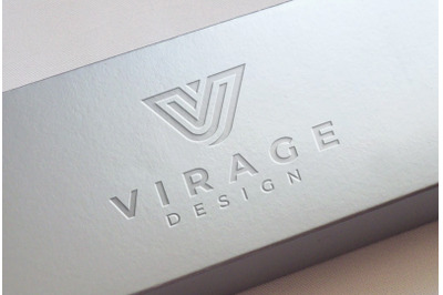 Logo Mockup - Logo Engraved on box