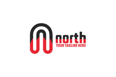 North - N Letter Logo