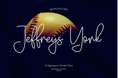 Jeffreys York Signature Script