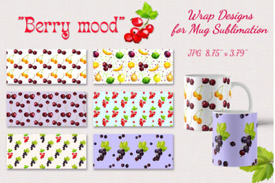 Berry Mood packaging design. Sublimation.