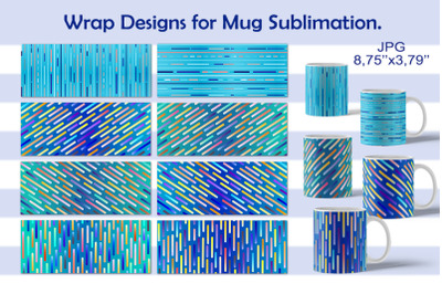 Packaging for a mug. Design. Sublimation.