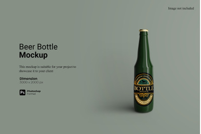 Beer Bottle Mockup