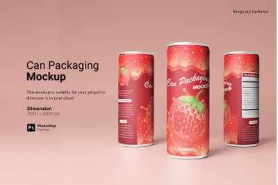 Can Packaging Mockup