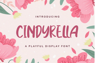 Cindyrella - Playful Display Font