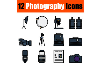 Photography Icon Set