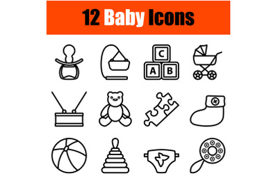 Baby Icon Set